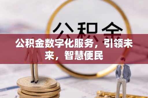南海公积金数字化服务，引领未来，智慧便民