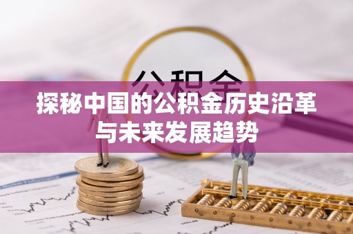 南海探秘中国的公积金历史沿革与未来发展趋势