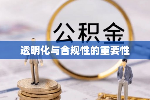 南海透明化与合规性的重要性