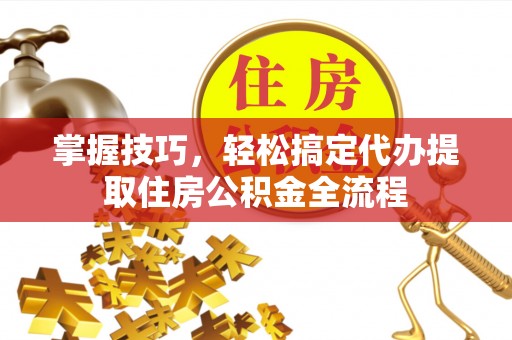 南海掌握技巧，轻松搞定代办提取住房公积金全流程
