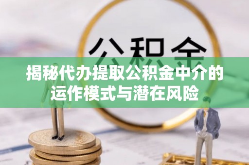 南海揭秘代办提取公积金中介的运作模式与潜在风险