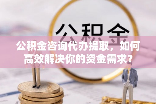 南海公积金咨询代办提取，如何高效解决你的资金需求？
